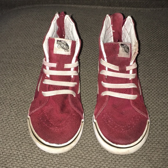 vans high tops junior